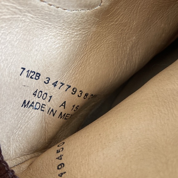 FRYE Brown Leather Western Cowboy Pull-On Ankle Boots - Picture 9 of 10